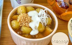 Học mẹ đảm nấu chè sắn dẻo ngọt thơm, nóng hổi vừa thổi vừa ăn cho ngày lạnh