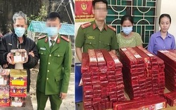 Nghệ An: Bắt 4 đối tượng, thu giữ hơn 2,5 tạ pháo