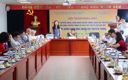 Xây dựng danh mục nhân vật truyền thông trong Bộ Địa chí Quốc gia