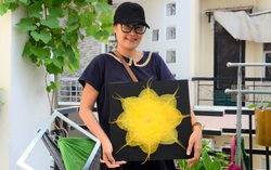 Thất nghiệp vì Covid-19, nữ hướng dẫn viên du lịch "xoay sang" điêu khắc lưu hình trên lá bồ đề