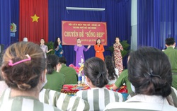 Hội LHPN TPHCM mang thông điệp “sống đẹp” đến với nữ phạm nhân
