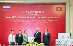 Vingroup trao tặng 1.000 máy thở cho Nga, Ucraina và Singapore