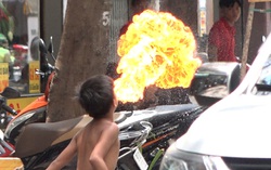 TPHCM: Băn khoăn trước nội dung phản hồi của UBND quận 4 về trẻ em phun lửa xin tiền