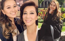Con gái út MC Kỳ Duyên: Nhan sắc như Hoa hậu, học giỏi, có bạn trai cao gần 2 mét