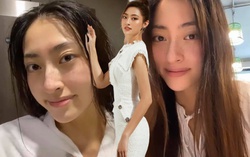 Đang mùa thi, Lương Thùy Linh vẫn tranh thủ ca trưa trốn đi tập gym