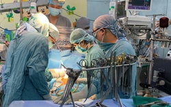 Bé trai 9 tuổi bị đâm thủng tim đã nói chuyện lưu loát trở lại