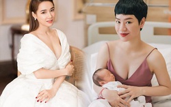 Hội mỹ nhân "trông mòn con mắt" sau khi sinh con