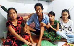 Thân cò với gánh nặng chồng bệnh, con thơ