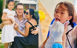 Hoãn kỷ niệm 8 năm cưới, vợ chồng Đoan Trang dẫn con gái đi xét nghiệm, tự cách ly