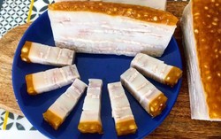 Không phân biệt nổi thịt ba chỉ quay giòn hay bánh da heo