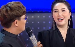 Bảo Thy không ngại khoe cằm nọng trên sóng truyền hình