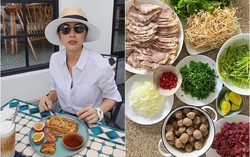Tăng Thanh Hà nấu phở mất 20 tiếng, thêm gia vị đắt đỏ, cầu kỳ hơn cả Dương Mỹ Linh
