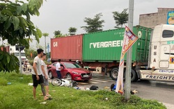 Hà Nội: Truy tìm tài xế container lấn làn, vượt ẩu cán chết cô gái trẻ rồi bỏ chạy