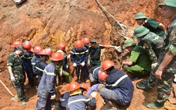 Di dời khẩn cấp các hộ dân quanh công trình bị sập làm 4 người chết ở Phú Thọ