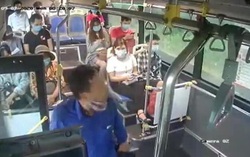 Hà Nội: Xác định được người đàn ông nhổ nước bọt vào nữ phụ xe buýt khi bị nhắc đeo khẩu trang