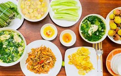 Vợ chồng 8X Thái Bình luôn đợi nhau cùng ăn cơm nhà