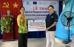 UN Women và FAO hỗ trợ 3,15 tỷ đồng cho các gia đình khó khăn do Covid-19 và hạn hán ở Cà Mau