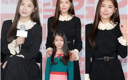 "Hoàng hậu Ki" Ha Ji Won bị soi da lão hoá, cằm nọng trong buổi họp báo ra mắt phim mới