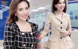 Mai Ngọc "bật mí" cách diện đồ đi làm vừa giữ ấm, vừa đẹp vào mùa thu