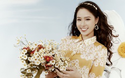 Tươi trẻ, thanh lịch với đầm họa tiết cúc họa mi