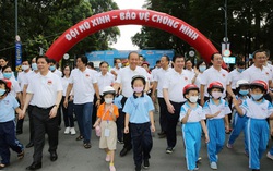Mục tiêu 80% trẻ em đội mũ bảo hiểm khi đi mô tô, xe máy vào cuối năm 2020