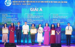 
Vinh danh 66 tác phẩm báo chí xuất sắc về Xây dựng Đảng và phát triển văn hóa Hà Nội