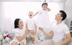 Hé lộ cuộc sống hạnh phúc của hoàng tử xiếc Quốc Nghiệp và ca sĩ Ngọc Mai