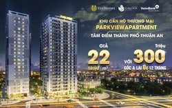 Đầu tư sinh lời với dự án căn hộ thương mại ParkView Apartment