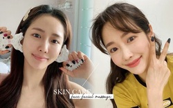 Hé lộ tuyệt chiêu massage của Hàn Quốc khiến gương mặt thon thả