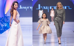 Siêu mẫu Hà Anh mở màn Tuần lễ thời trang Quốc tế trẻ em