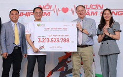 "Chạy vì trái tim 2020" quyên góp được hơn 3 tỷ đồng cho trẻ mắc bệnh tim