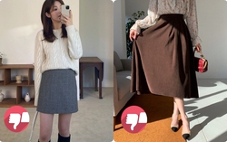 Tránh xa 3 kiểu chân váy nhàm chán để bản thân thoát cảnh đơn điệu trong Tết này