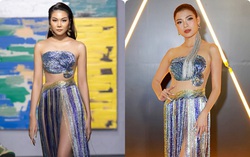 Sexy nhất thảm đỏ WeChoice 2020, Thúy Diễm nhờ "chơi chiêu độc" mà chất ngang Thanh Hằng khi đụng hàng