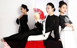 Cao Minh Tiến thiết kế áo dài lấy cảm hứng từ dân ca quan họ 