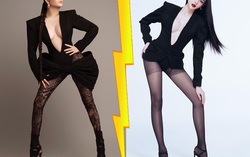 Á hậu chuyển giới Lương Mỹ Kỳ đụng phong cách Lý Nhã Kỳ