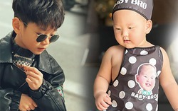 Style ăn diện của 2 quý tử nhà Trà My hệt như mẫu nhí