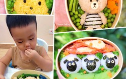 Con biếng ăn, mẹ Hải Phòng tự tay nặn cơm hộp không cần dùng khuôn, bé thích ăn thun thút