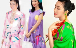 Hoa hậu giữ vương miện lâu nhất Việt Nam mê diện màu chóe "cưa sừng làm nghé"