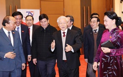 Tổng Bí thư, Chủ tịch nước dự gặp mặt kỷ niệm 75 năm ngày Tổng tuyển cử đầu tiên
