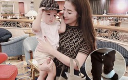 Mẹ Á hậu HHVN diện đồ hiệu tỷ đồng, con trai 365 ngày đi một đôi giày, lý do đây