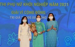 5 thành viên của TYM được vinh danh tại Lễ trao giải cuộc thi Phụ nữ khởi nghiệp năm 2021