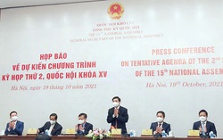 Ngày 20/10, khai mạc kỳ họp thứ 2, Quốc hội khóa XV