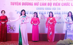 Bệnh viện Phụ sản Trung ương tôn vinh nữ nhân viên y tế nhân ngày 20/10 
