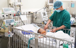 Bé 20 tháng tuổi bị hoại tử bộ phận sinh dục, tiên lượng nặng do đắp lá cây