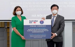 Australia hỗ trợ thêm 300.000 liều vaccine ngừa Covid-19 và thiết bị y tế