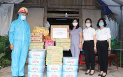 Hội LHPN tỉnh Yên Bái tiếp sức cho công dân trở về từ vùng dịch