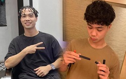 Khoe ảnh đi làm tóc, Công Phượng ngỡ ngàng vì được khen "xinh gái"