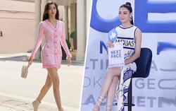 Lần đầu làm mentor, Lương Thùy Linh khoe triệt để chân dài 1m22