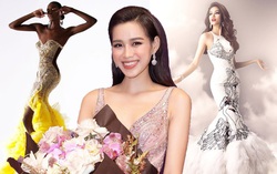 Vừa công bố, đầm dạ hội của Đỗ Thị Hà đã bị nghi đạo nhái