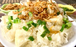 Xôi sắn - món quà gây thương nhớ đầu đông 
